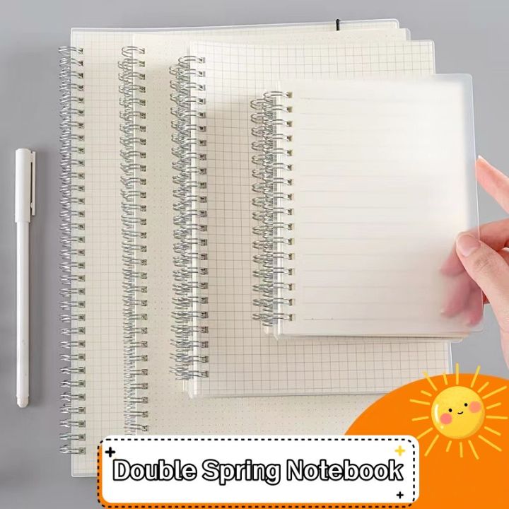 cigolala 80Sheets Muji Styled Binder Notebook A6/A5/B5