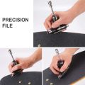 Skate Tool All-In-One Multi-Function Ratchet Skateboard Tool with Skateboard Griptape Eraser Kit.