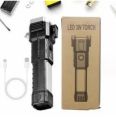 Super Bright Rechargeable Hammer LED Handheld Flashlight Portable Spotlight 4 Mode New. 
