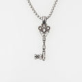 Light luxury niche design high-end titanium steel jewelry men's gemstone personalized key Douyin live broadcast non-fading sweater.