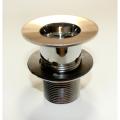 Gazi Stainless Steel Basin Waste Round shape - Silver.