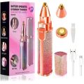 2-in-1 Lady Shaver Flawless Eyebrow Trimmer.