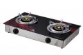 Walton Glass Top Double Burner WGS-Camellia Double (LPG/NG) with Free Delivery. 