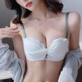 High quality thin bra breathable bra wireless bra small chest gathered bra seamless bra. 