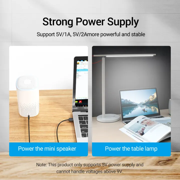 Vention%20USB%20to%20DC%203.5mm%20Power%20Cable%20USB%20A%20to%203.5%20Jack%20Connector%205V%20Power%20Supply%20Adapter%20for%20Fans%20USB%20HUB%20DC%20Charging%20Cable%20-%20Image%203