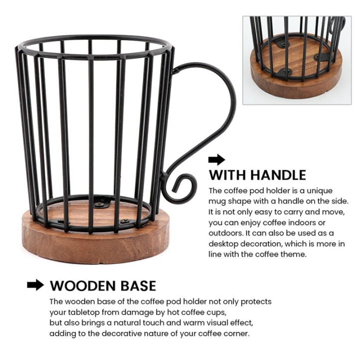 Coffee%20Pod%20Holder%20K%20Cup%20Organizer,%20K%20Cup%20Holders%20for%20Counter%20Coffee%20Pods%20Storage%20Organizer%20Coffee%20Decor%20for%20Coffee%20Bar,%20Easy%20to%20Use%20Fine%20Workmanship%20-%20Image%207