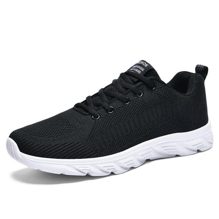 Special Discount New Official Men's Shoes Spring and Autumn Running Shoes Versatile Breathable High Elastic Mesh Surface Shoes Wear-Resistant Sneakers