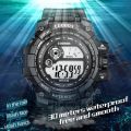 【Hannah Martin Store】High Quality Sports Kids Boys Waterproof Led Cool Luminous Digital Watch Men's Alarm Stop Watch Clocks New. 
