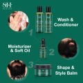 2023 Tea Tree Beard Nourishing Moisturizing Growth Oil Kit For Men Moustache Growth Anti Hair Loss Shampoo Beard Care Sevich. 