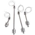 Mini Indicator Vertical Water Level Sensor Stainless Steel Float Switch.