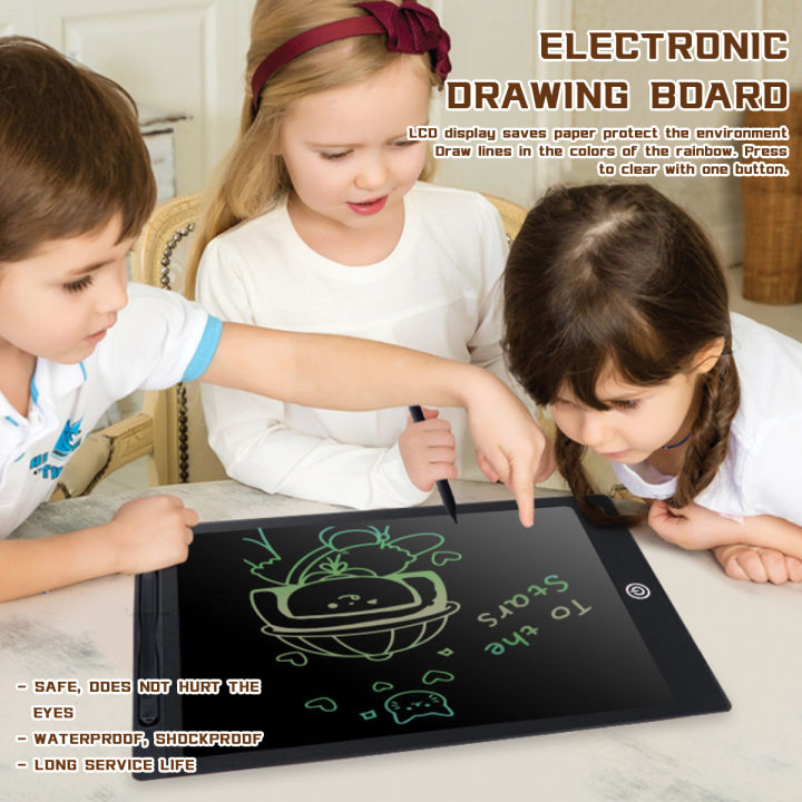 Kids 8.5 Inch LCD Writing Tablet – Reusable Digital Drawing & Graffiti Board for Kids (Erasable E-Writer Pad)