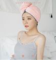 Dry Hair Cap Magic Super Absorbent Microfiber Dry Towel Wrap Towel Shower Cap Dry Towel for Woman. 
