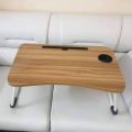 Foldable Laptop Table With Optional Drawer - Convenient And Portable Desk Solution. 