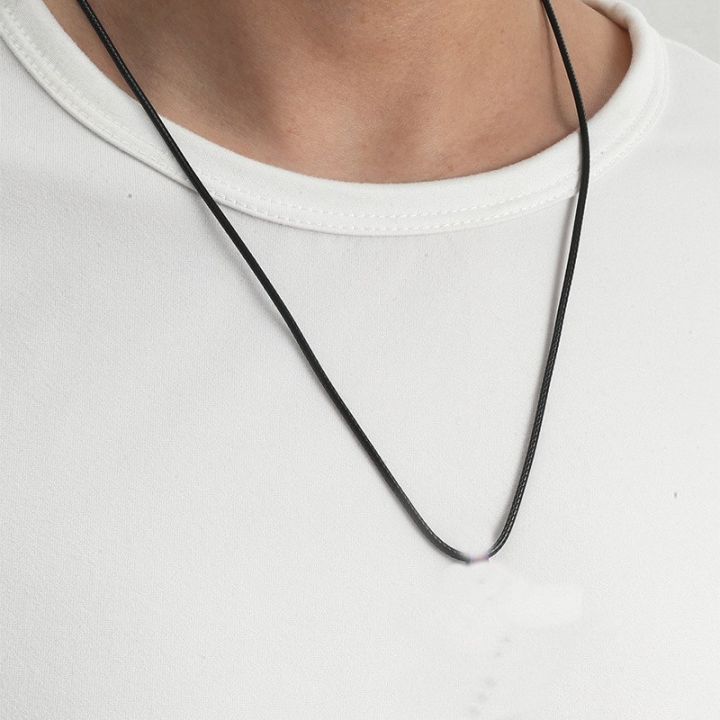 Black%20Korea%20%20%20%20Cord%20Chain%20String%20Necklace%20-%20Image%205
