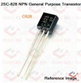 10Pcs- 2SC828 2SC-828 2SC 828 C828 NPN 30V 50mA TO-92 NPN Power Transistor Low Power Transistor General Purpose Miniature Transistor Electrical Circuitry & Parts.