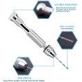 Resin Tools Kit with 1Pcs Pin Vise Hand Drill 10Pcs Drill Bits and 400Pcs Screw Eye Pins for DIY Keychain Pendant Making.