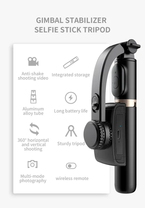 Phone%20Gimbal%20R15%20stabilizer%20Wireless%20Bluetooth%20selfie%20stick%20tripod%20Stabilizer%20holder%20bracket%20For%20Smartphone%20live.%20-%20Image%204