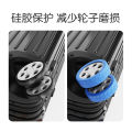 8Pcs Silicone Thick Wheels cover Protector For Luggage Reduce Noise Travel Luggage Suitcase Wheels Cover Thicken Trolley Box Casters Cover. 