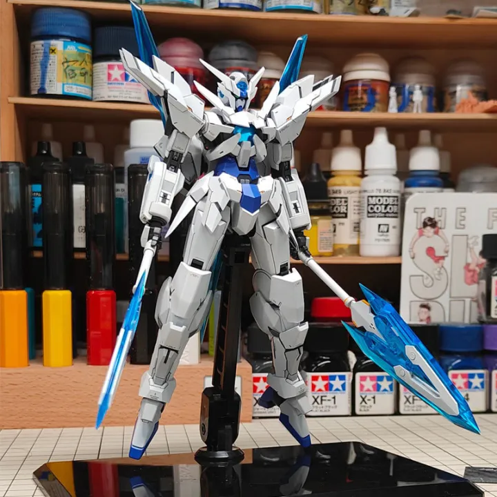 HGBF%201/144%20Anime%20Figures%20HG%20JMS%20GN-10000%20newborn%20free%20animation%20model%20rack%20assembly%20set%20plastic%20action%20robot%20ornament%20Toys%20Gifts%20-%20Image%204
