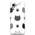 Cat Cute Kitten Cartoon Clear Phone Case For Xiaomi Redmi Note 12 5G 9S 9 8 10 11 Pro+ 9T 8T 10C 9C 9A 7 Pro Soft TPU Back Cover. 