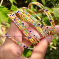 Stone Bangles For Women Multicolor Curi 12 Pcs. 