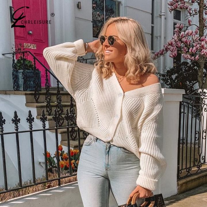 CHRLEISURE%20Women%20Knitting%20Cardigan%20Sweater%20Full%20Sleeve%20Ladies%20Casual%20kardigan%20Loose%20Solid%20Female%20Cardigan%20Coat%20-%20Image%206