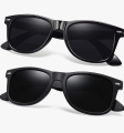 Joopin Polarized Sunglasses Men Women, Classic Square Sun Glasses 100% UV Protection Driving Fishing.