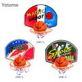 Yotome Toddler Plastic Hanging Basketball Basket Toys Set Mini Basketball Board Frame.