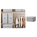 Non-Woven Zippers Storage Bag Moving Quilt Storage Basket Travel Large-Capacity Clothing Storage Bag Easy to Use.