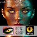 Halloween Exclusive Spirit Eye  Colored Contact Lenses With Regular Contact Lens Kit box.1pair Anime Cosplay Eye Lenses for Men and Women. 