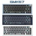GMK67 Hot Swappable Mechanical Keyboard Gasket Bluetooth 2.4G RGB Backlit Gasket Structure Keyboard 3 Mode Customized Keyboard. 