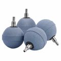 4 pcs 50mm Large Size Air Stone Air Diffuser Aquarium Bubble Air Stone For Fish Tank Aeration Biofloc Aquafonic 50mm Gray or Blue Color. 