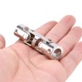 2X Rc Double Universal Joint Cardan Joint Gimbal Couplings with Screw,6X6mm.