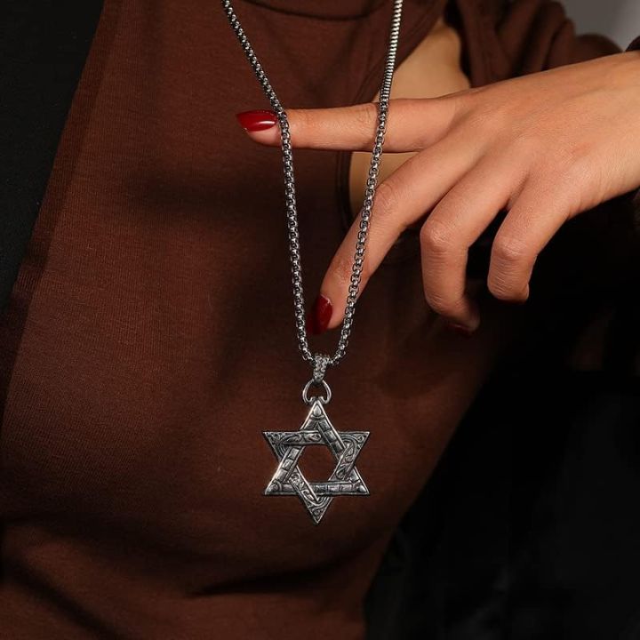 Trendy Metal Chain for Men - Men's Pendant Star Jewelry Accessories - Necklace for Men and Women