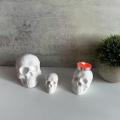 Large and small Skull mold Detailed design Flexible silicone Non-stick Silicone mold High-quality Halloween mold for Halloween. 