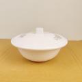 Melamine 7.5" Cover Bowl with Lid. 
