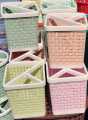 R.F.L. Office desk cane  pen holder square. 