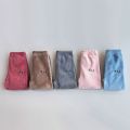 Winter Girl Boy Coral Fleece Pants Kids Thicken Warm Trousers Boys Girls Home Bottoms Children Pants for 3-12T.