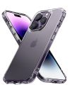 For Apple iPhone 14 Pro Premium Silicone Case Crystal Clear Soft TPU Ultra-Thin Transparent Flexible Protective Mobile Phone Back Cover.