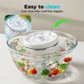 Fruit and Vegetable Washing Machine,Fruit Cleaner Device Waterproof Fruit Vegetable Purifier Clean Produce with Titanium.