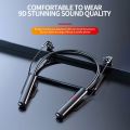 【FUPANG】Hours Wireless Bluetooth Magnetic Sports Standby Running Headset IPX5 Waterproof Sport Earbuds Noise Reduction Neckband Headphone. 