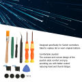 Repair Joystick Replacement Tool Kit, Reduce Hand Fatigue Joystick Repair Tool Kit 17 in 1 for Game Consoles. 