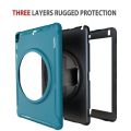 360 Degree Rotation PC+TPU Protective Cover with Holder & Hand Strap.