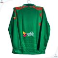 Bangladesh Full Sleeve Premium Cricket Jersey For Men - Long Collar Polo ODI Jersey - Bangladesh Cricket Jersey 2026-27.