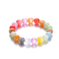 【New and Improved】 St.kunkka 10/20pcs 8-12mm Resin Quicksand Beads Cat's Eye Beads Round Loose Beads For DIY Bracelet Necklace Jewelry Making.