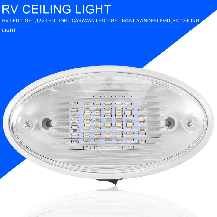 12V%20LED%20Light%20with%20Switch%20Caravan%20Motorhome%20Boat%20Awning%20Annex%20Tunnel%20Boot%20White%20-%20Image%203