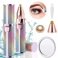 2-in-1 Lady Shaver Flawless Eyebrow Trimmer for Women. 