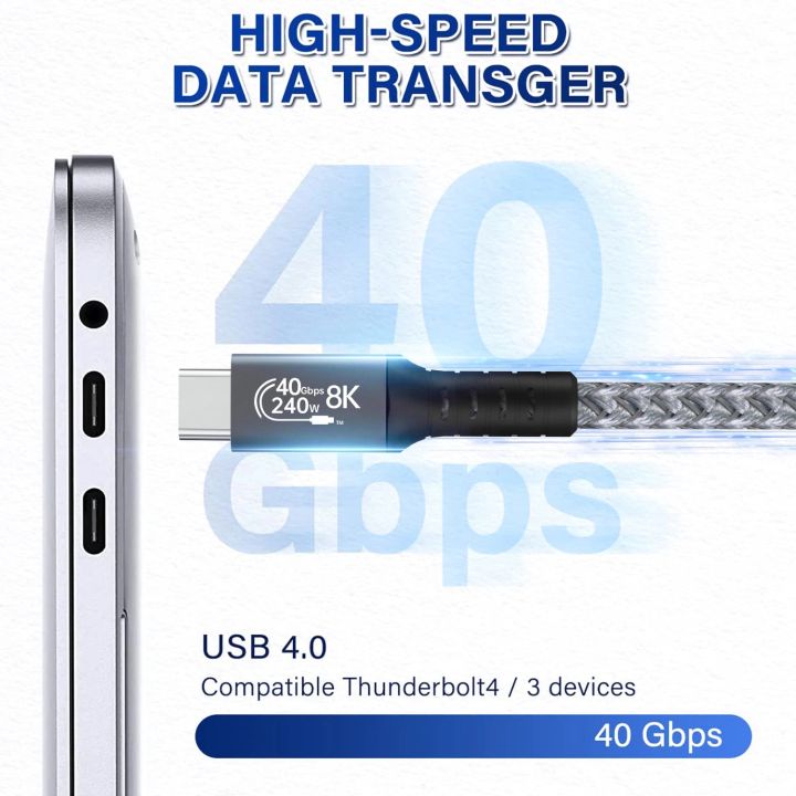 UGOURD%20USB4%20Cable%2040Gbps%20240W%20Thunderbolt%204%20Type%20C%20Fast%20Charging%20Cable%20Thunderbolt3%20USB%20C%20to%20C%20Data%20Transfer%20Cable%20For%20eGPU%202m%20-%20Image%202