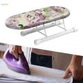 Portable Sleeve Ironing Board Heat Resistant Cover with Folding Legs Sleeve Board Home Ironing Board.