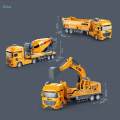 Inertial Truck Car Early Educational Toy Collectible Kids Engineering Truck for 26cmx7.4cmx8.3cm.
